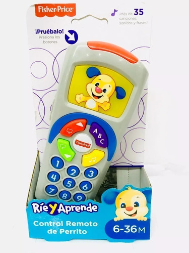 Fisher Price Rie Y Aprende Control Remoto De Perrito Dlh83 