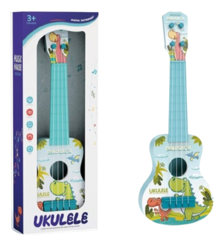 Ukelele De Dinosaurio Instrumento Musical Juguete Para Niños
