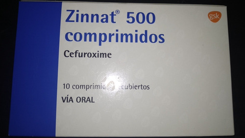 Antibiótico Betalactámico. Zinatt 500 Mg 10 Comprimidos