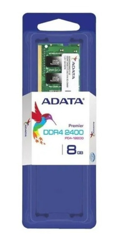 Memória Ram 8gb 1x8gb Adata Ad4s240038g17-s Premier Series