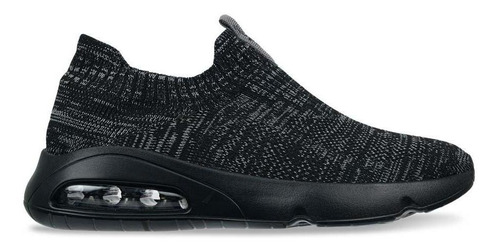 Imagen 2 de 8 de Tenis Pacifis Negro Para Hombre Croydon