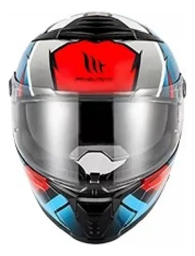 Casco Para Moto Integral Mt Thunder 4sv Helmet Azul Ece2206