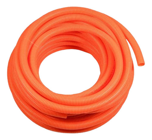 Caño Corrugado 7/8 Rollo X 25 Mts Naranja - Huferjo