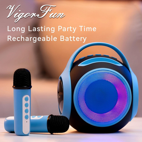 Karaoke Machine Vigorfun All Rounder W/ Bluetooth Speaker