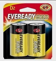 Pilas Tipo D Eveready Gold Alkalina Precio Por Par