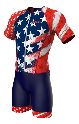 Sparx - Traje De Triatlón Elite Aerosuit Para Hombre, Mang.