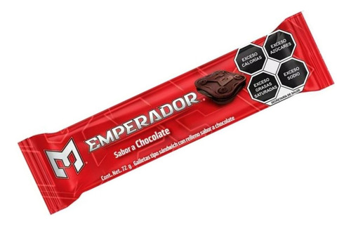 26 Pzas Galletas Gamesa Emperador Chocolate 72 G