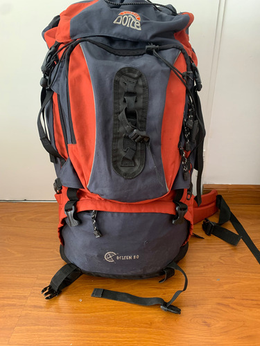 Mochila Camping Y Mochilero Doite Táctica 81l Gris Oscuro Liso (Usado)