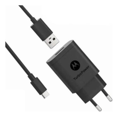 Cargador Motorola Usb-c 18w Carga Rápida Incluye Cable Sc52c