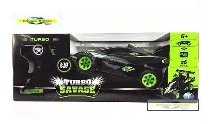 Imagen 2 de 4 de Carro Turbo Salvaje Control Remoto