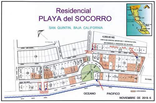 Imagen 25 de 25 de Terreno En Venta En Residencial Playa Del Socorro, San Quintin Baja California