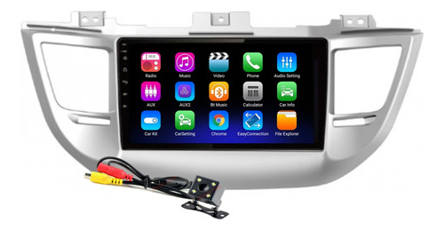 Autoestereo Hyundai Tucson 15-21  Android Carplay Y Camara 