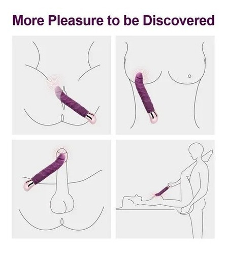 Imagen 7 de 7 de Vibrador Vaginal/anal Consolador Punto G Juguete Sexual Luvk