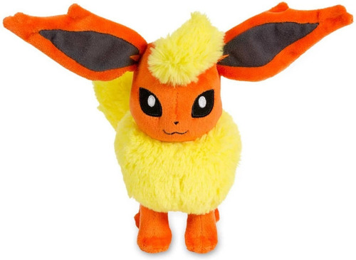 Peluche Flareon Pokemon Hipoalergénico 23cm (clase A1)
