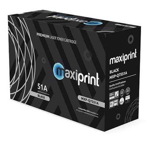 Tóner Hp 51a Maxiprint, Mxp-q7551a
