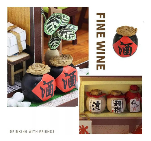 Kits De Miniaturas Japonesas De Bricolaje Con Muebles Y .
