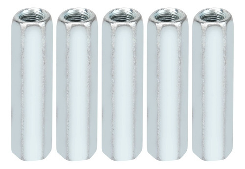 5 Piezas M6 X 40 Varilla Larga Tuerca Hexagonal Manga Tuerca