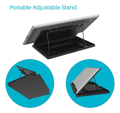 Tableta De Dibujo Huion Kamvas Pro 12, Monitor Gráfico Gt-11