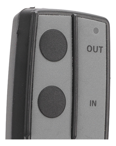 Mando A Distancia Inalámbrico Universal Black Winch Negro