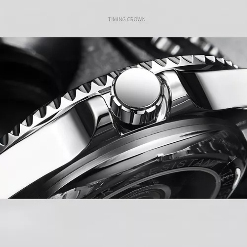 ` Reloj Mecánico Automático Con Bisel Tevise Calendar Man