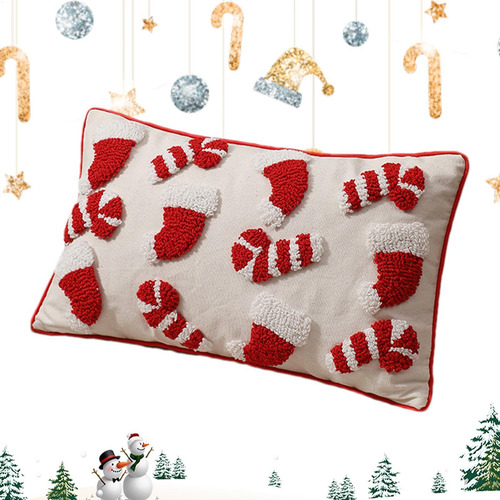 Fundas De Almohada Decorativas Navideñas Fundas De Almohada
