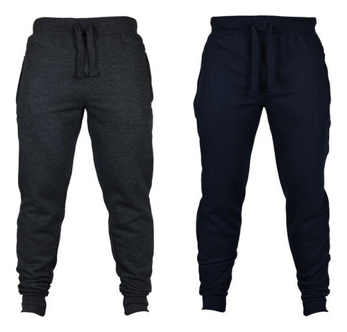 Pack X2 Pantalones Algodon Babuchas Joggers Jogging Unisex