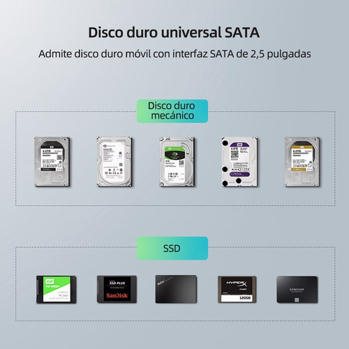 Gabinete Carcasa Disco Duro Externo Usb 3 Sata 2.5 Adata