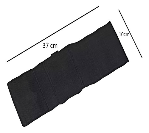 Tobillera Porta Arma Pistolera Oculta Universal Ajustable Zurdo/diestro Negro
