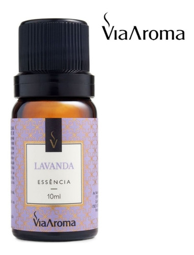 Imagem 1 de 1 de Essência De Lavanda 10 Ml Via Aroma Aromaterapia Ambiente