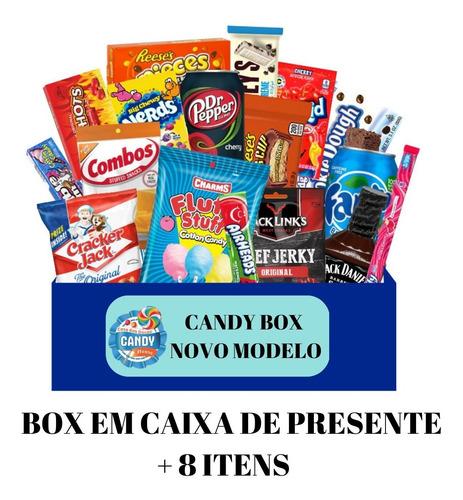 Box Doces Importados - Box Premium- Infantil Para Crianças