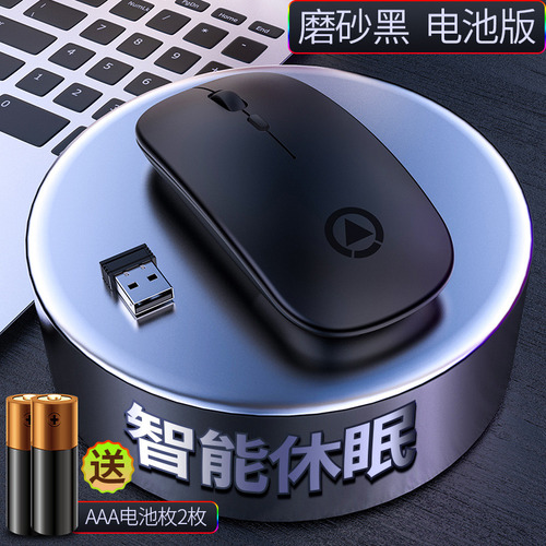 Mouse Sem Fio Plug And Play Portátil, Silencioso, Recarregáv