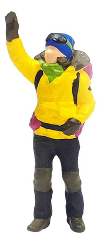 Figuras De Personas Trepadoras Realistas Amarillo Amarillo