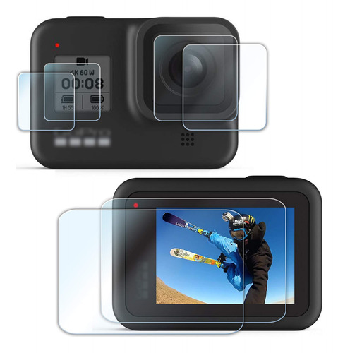 Fitstill Protector Pantalla Para Gopro Hero 8 6 Unidade