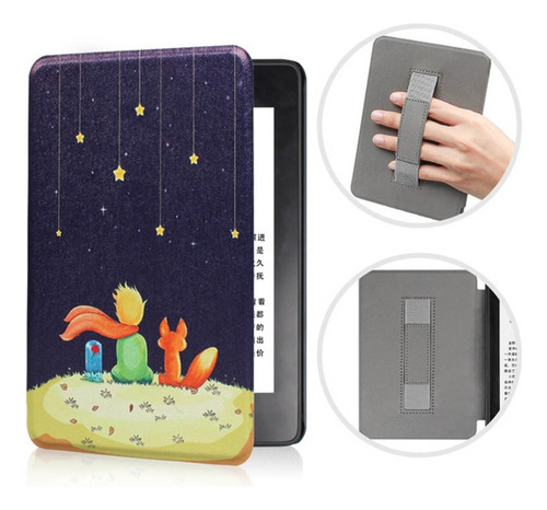 Funda Para Lector Kindle E Con Empuñadura Paperwhite 10 2019