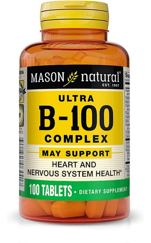 Complejo B 100tab Mason Natural - Unidad a $1559