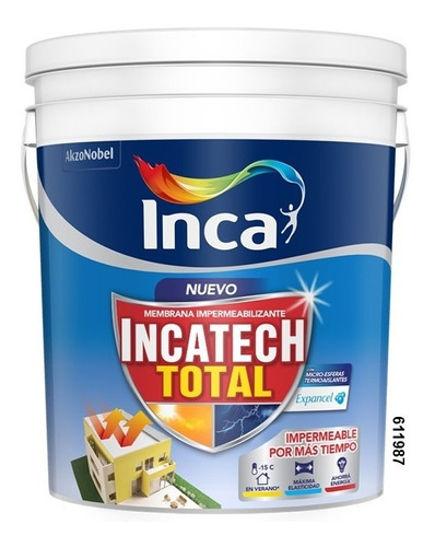 Incatech Total Membrana Líquida 4lts