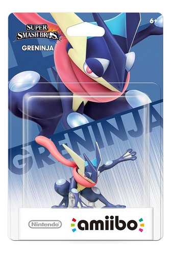 Figura Amiibo Greninja Super Smash Bros para Nintendo Wii U Gamer