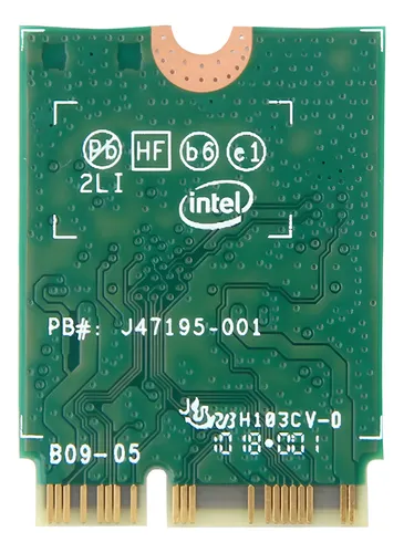 Tarjeta Wifi Bluetooth 5.0 9560ngw Key E M.2 Dual-band Intel
