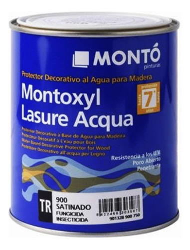 Montoxyl Ecolasure Litro Monto Protector Madera Satin Agua