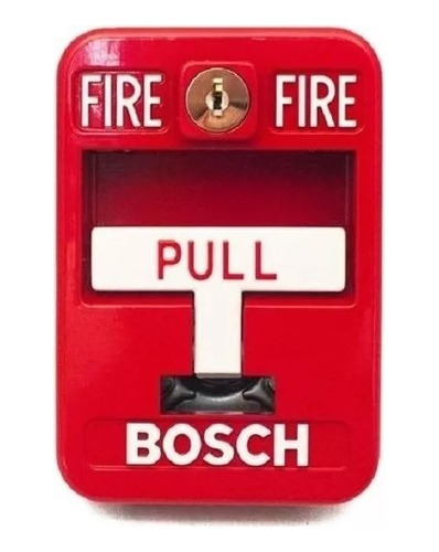 Avisador Manual Simple Direccionable Incendio Bosch Fmm-7045