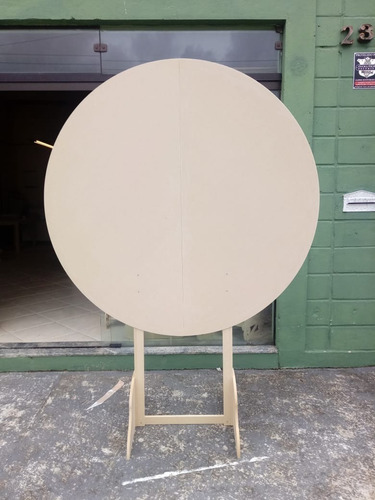 Painel Redondo 2,10 Alt X 1,50 Decoração Festa Mdf Provençal