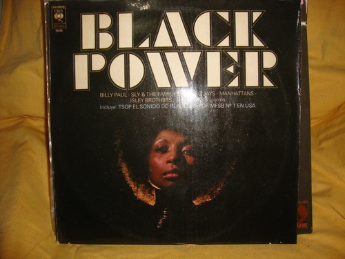 Vinilo Black Power Compilado Manhattans Ebonys Si3