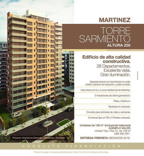 Imagen 2 de 21 de Departamento - Mart.-vias/santa Fe