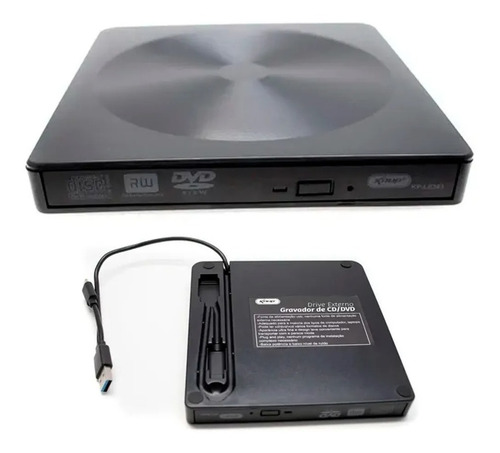 Imagem 5 de 7 de Gravador E Leitor Externo Dvd Cd Usb 3.0/type-c