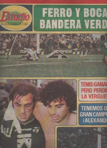 Revista * Estadio * Nº 14 - Maradona, Ferro, Boca, Año 1981