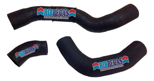 Kit Completo 3 Mangueiras Intercooler Nova Ranger 3.2 12/+