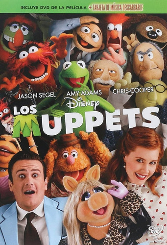 Los Muppets | Dvd Amy Adams Película Nuevo
