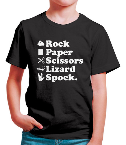 Polo Niño Rock Paper Spock (d1426 Boleto.store)