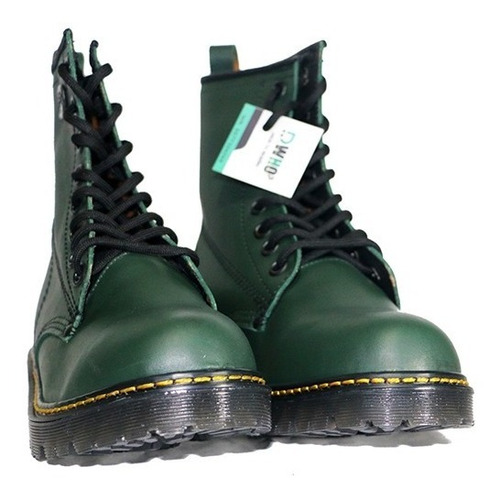 Aesthetic Botas Moda Piel Negras Gotica Grunge Martens Envio