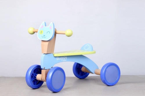Imagen 3 de 3 de Buggy De Madera Para Niño Juguete - Chivita